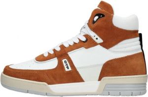 OFF THE PITCH Basketta sneaker met suède details