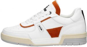OFF THE PITCH Basketta sneaker van leer met suède details