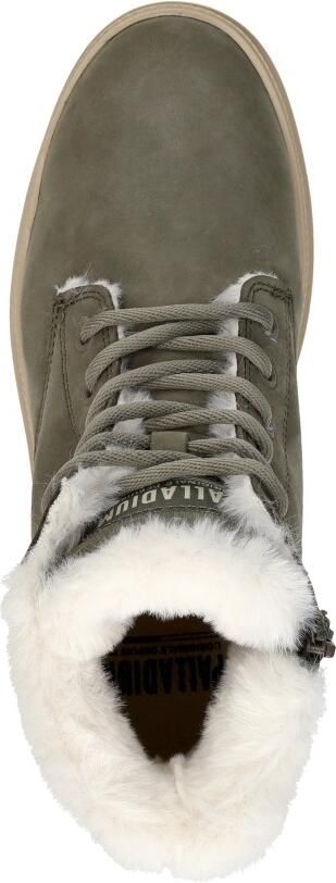 Palladium PALLARISE NBK WL Hoge sneakersVeterbootsDames veterschoenenDames sneakersHalf-hoge schoenen Groen - Foto 6
