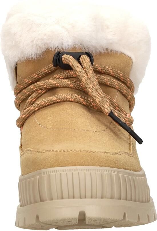 Palladium PALLASHOCK LO HIVER Hoge sneakersVeterbootsDames veterschoenenDames sneakersHalf-hoge schoenen Cognac - Foto 6