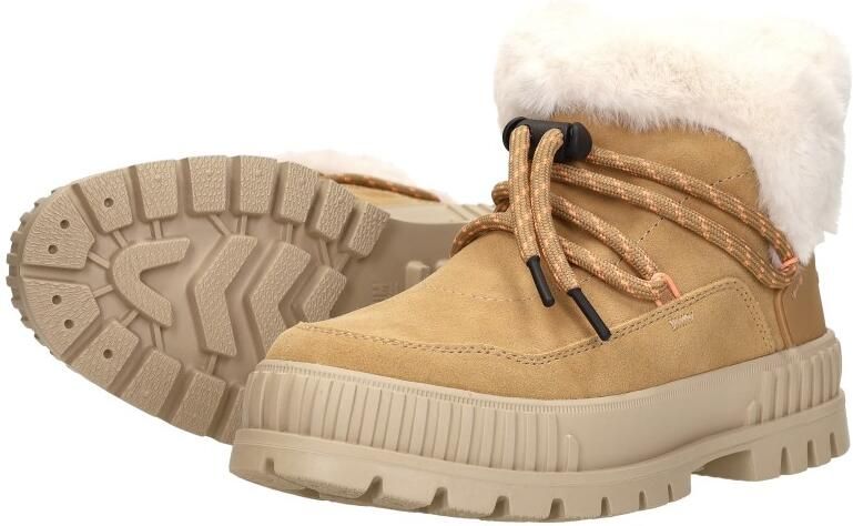 Palladium PALLASHOCK LO HIVER Hoge sneakersVeterbootsDames veterschoenenDames sneakersHalf-hoge schoenen Cognac - Foto 7