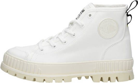 Palladium Pallashock Veterboots beige Canvas Dames - Foto 4