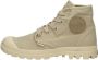 Palladium Womens Pampa Hi Veterboots Laarzen Met Veters Dames Beige - Thumbnail 2