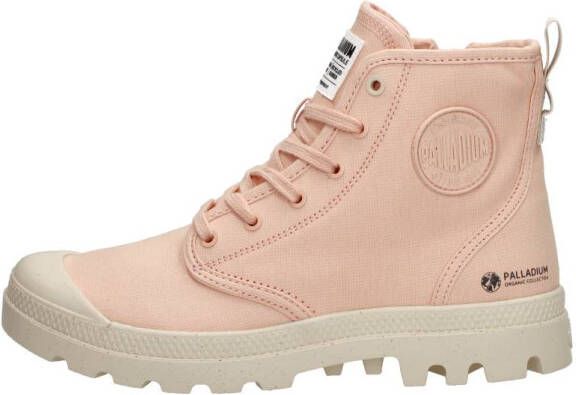 Palladium PAMPA HI ZIP ORGANIC Volwassenen Half-hoge schoenen Oranje - Foto 5