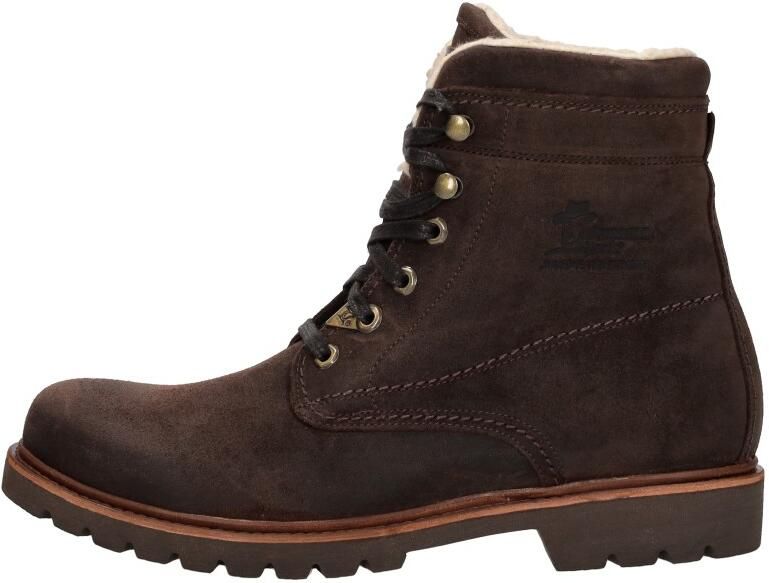 Panama Jack P03 AVIATOR VELOUR Vrije tijd half-hoog Heren veterschoen Heren sneakers Bruin - Foto 3