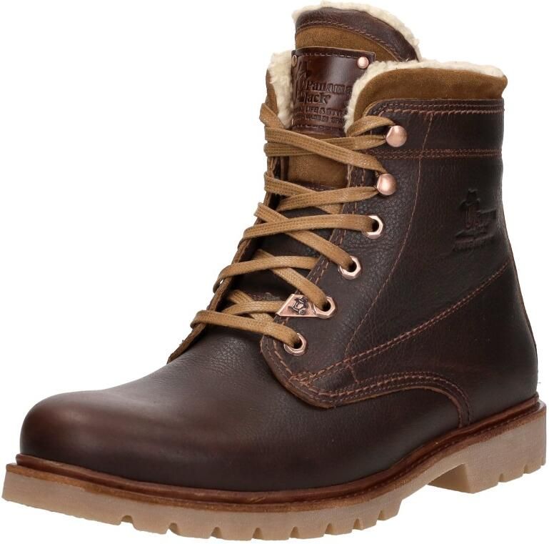 Panama Jack P03 AVIATOR C23 Volwassenen Heren sneakersVrije tijd half hoog Kleur Bruin - Foto 11