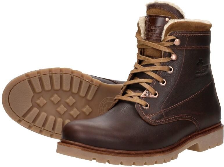 Panama Jack P03 AVIATOR C23 Volwassenen Heren sneakersVrije tijd half hoog Kleur Bruin - Foto 12