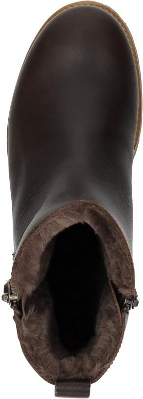 Panama Jack Fiore Trav B2 Maroon Brown Leren Dames Laars Gevoerd - Foto 8