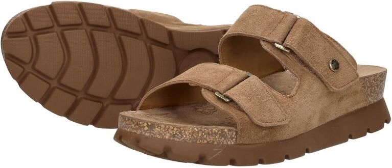 Panama Jack Sade B1 Cuero Bark Slippers Beige Suede Dames Beige - Foto 6