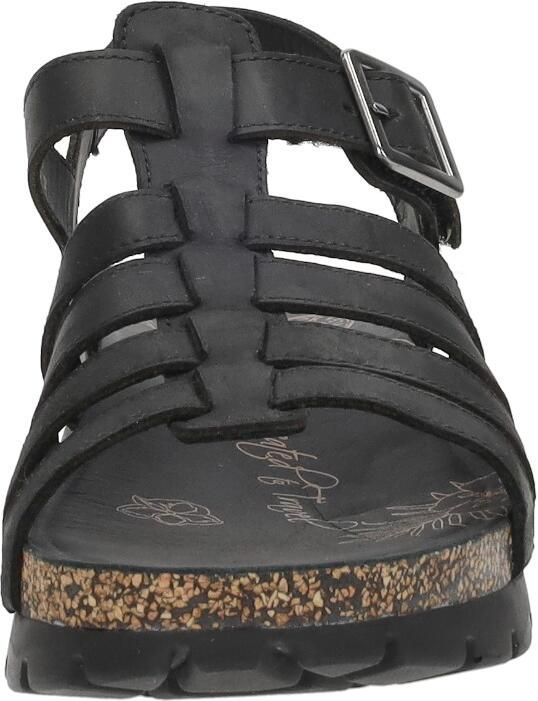 Panama Jack Stijlvolle platte sandalen voor vrouwen Black Dames - Foto 3