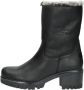 PANAMA JACK Piola B35 met warme voering Zwart Leer Bont Dames - Thumbnail 2