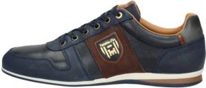 Pantofola d'Oro Asiago Sneakers Heren Leren Veterschoenen Blauw