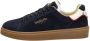 Pantofola D'Oro Blauwe Suède Lage Sneakers Blue Heren - Thumbnail 2