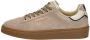 Pantofola d'Oro Elba Low Sneakers Leren Sneaker Heren Beige - Thumbnail 4