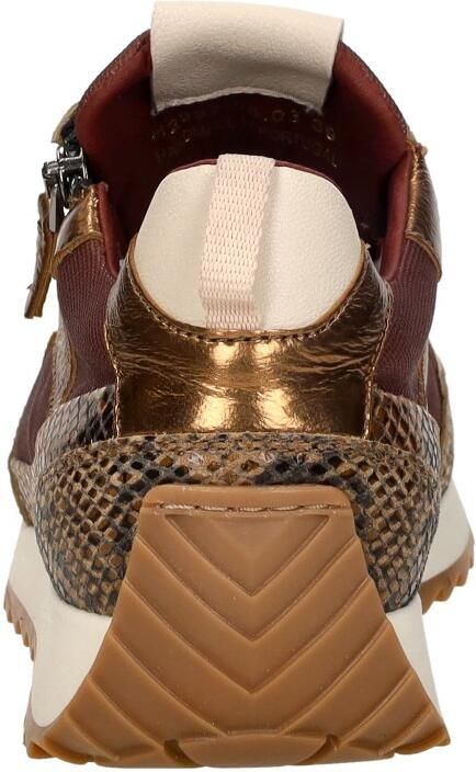 Piedi Nudi Hera leren sneakers met dierenprint bruin - Foto 7