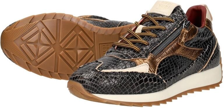 Piedi Nudi Hera leren sneakers zwart - Foto 10