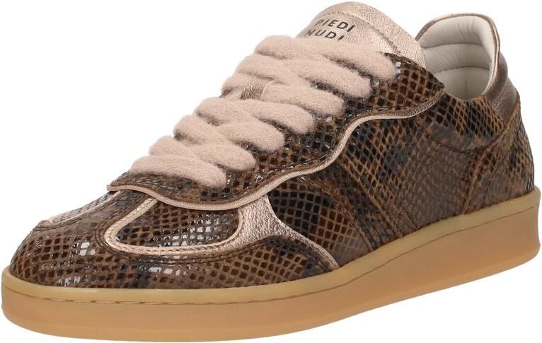 Piedi Nudi DAMES SNEAKERS BRUIN PN-IMOLA-0125 IMOLA BROWN PRINT LEATHER H - Foto 3