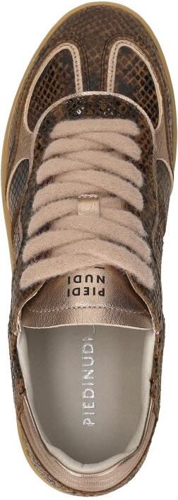 Piedi Nudi DAMES SNEAKERS BRUIN PN-IMOLA-0125 IMOLA BROWN PRINT LEATHER H - Foto 8