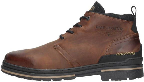 PME Legend Stoere leren herenlaarzen voor herfst winter Brown Heren - Foto 16