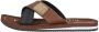 PME Legend Bruine Lichtgewicht Denim Slipper Haig Brown Heren - Thumbnail 5