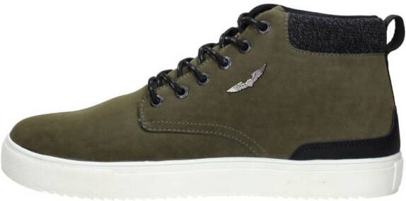 PME Legend Sportieve Khaki Vegan Veterschoenen Green Heren