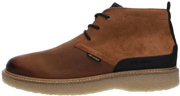 PME Legend Notcher Lage sneakers Leren Sneaker Heren Cognac