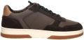 PME Legend Sneakers laag 'Porter sneaker in leather and suede' bruin - Donkerbruin