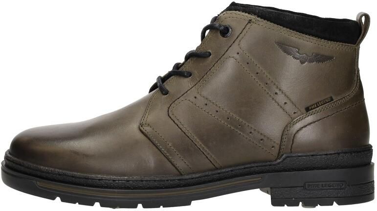 P.M.E. Tarmac DB-10 Green E00 Hoge Veterschoenen Groen Leer Heren - Foto 3