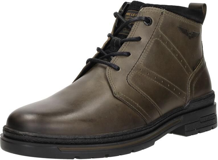 P.M.E. Tarmac DB-10 Green E00 Hoge Veterschoenen Groen Leer Heren - Foto 4