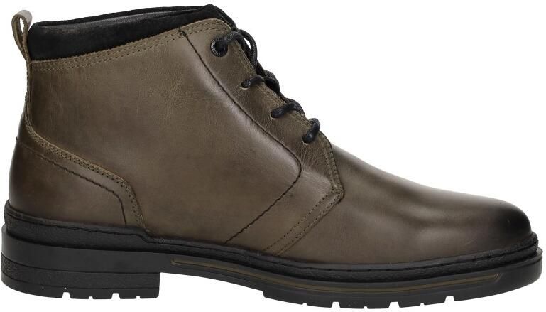 PME Legend P.M.E. Tarmac DB-10 Green E00 Hoge Veterschoenen Groen Leer Heren