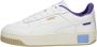 PUMA Carina Street Sportschoen Dames Wit blauw - Thumbnail 2
