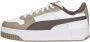 PUMA Carina Street Sneakers Dames Leren Sneaker Beige - Thumbnail 2