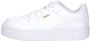 Puma Carina Street sneakers wit Meisjes Leer Meerkleurig 34 - Thumbnail 2