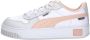 Puma Carina Street leren sneakers wit roze Meisjes Leer Meerkleurig 28 - Thumbnail 2