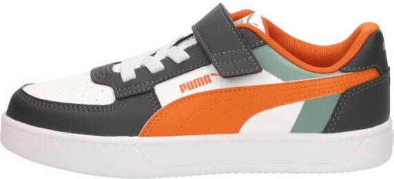 PUMA Caven 2.0 Block AC+ PS Klittenband Laag Sneakers Unisex Groen