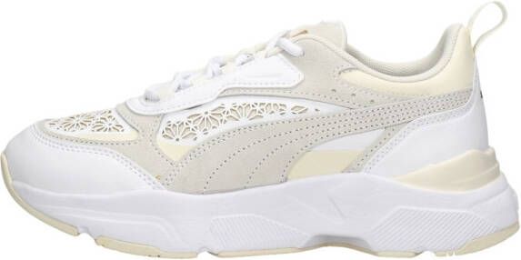 PUMA Cassia Laser Cut Sneakers Beige Vrouw - Foto 3
