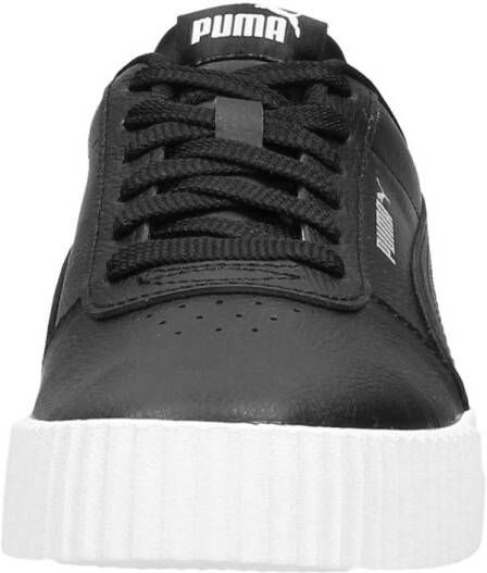 PUMA Carina L Sneakers Dames Black- White- Silver - Foto 4