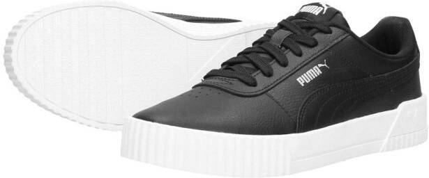 PUMA Carina L Sneakers Dames Black- White- Silver - Foto 6