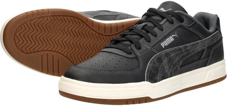 PUMA Caven III Crafted Leather Unisex Sneakers Black-Gray Echo-Moody Gray - Foto 11
