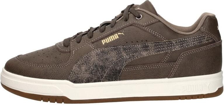 PUMA Caven III Crafted Leather Unisex Sneakers Chocolate-Cashew Brown-Gum - Foto 7