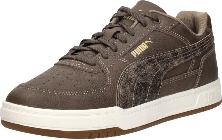 PUMA Caven III Crafted Leather Unisex Sneakers Chocolate-Cashew Brown-Gum - Foto 9