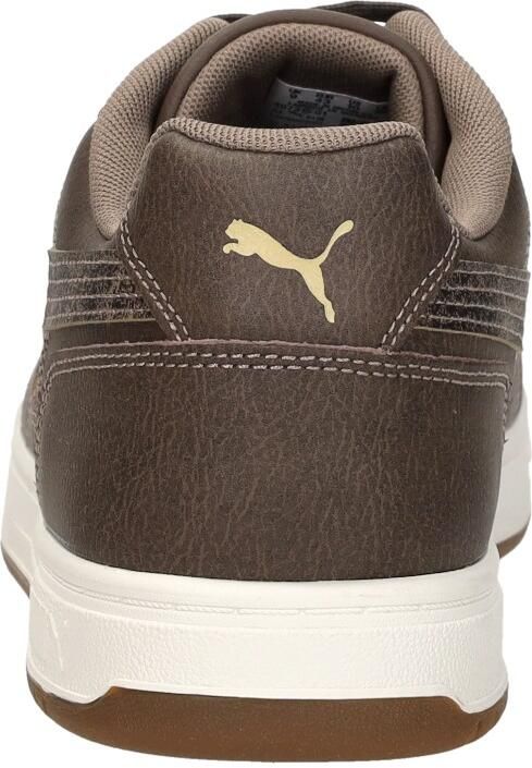 PUMA Caven III Crafted Leather Unisex Sneakers Chocolate-Cashew Brown-Gum - Foto 10