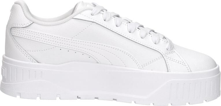 Puma Dames Leren Sneakers met SoftFoam+ Demping White Dames - Foto 11