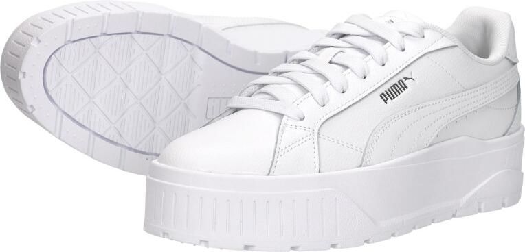 Puma Dames Leren Sneakers met SoftFoam+ Demping White Dames - Foto 10