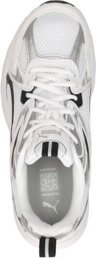 Puma Tech Sneaker met Zwarte en Zilveren Accenten White - Foto 14