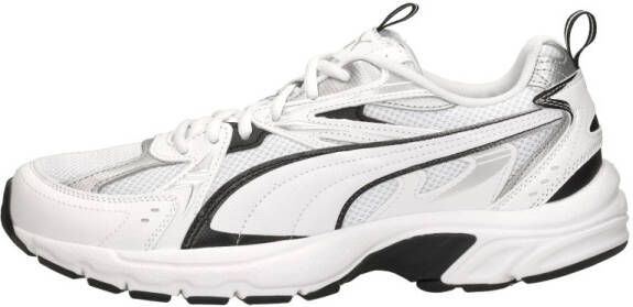 Puma Tech Sneaker met Zwarte en Zilveren Accenten White - Foto 13