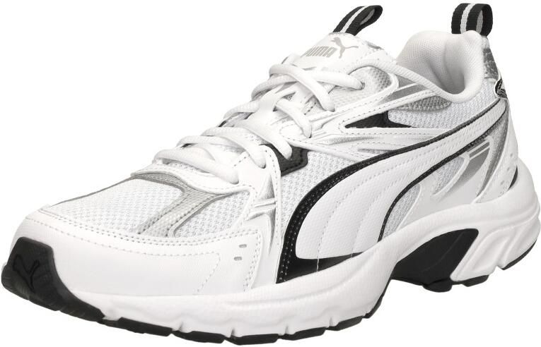 Puma Tech Sneaker met Zwarte en Zilveren Accenten White - Foto 7