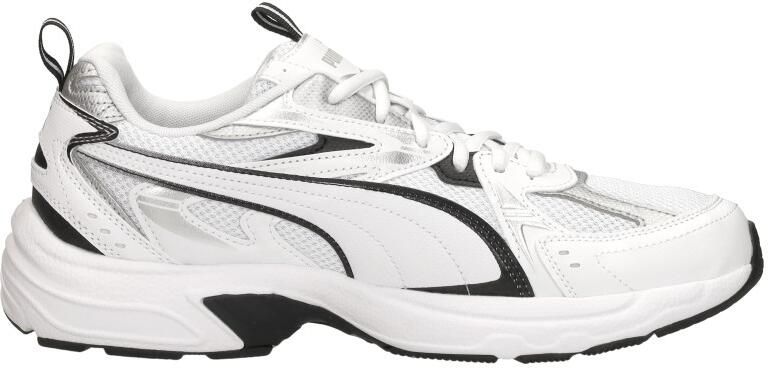Puma Tech Sneaker met Zwarte en Zilveren Accenten White - Foto 9