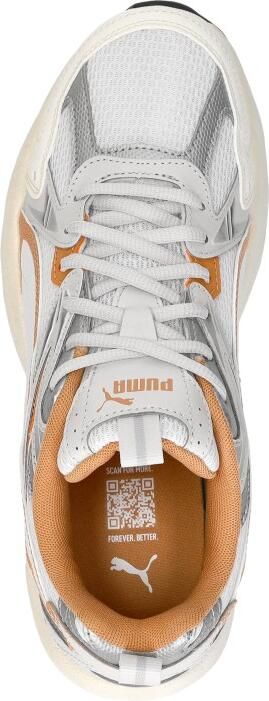 Puma mesh sneakers wit grijs oranje - Foto 9