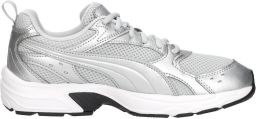 Puma Milenio Tech mesh sneakers lichtgrijs zilvergrijs Meerkleurig